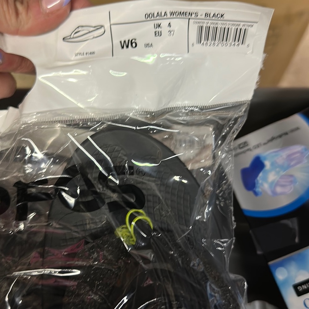 New Oofos Oolala women’s thong sandal sz 6 - Picture 4 of 7